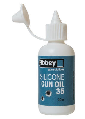Abbey Silicone Gun Oil 35 Dropper Bottle 30ml